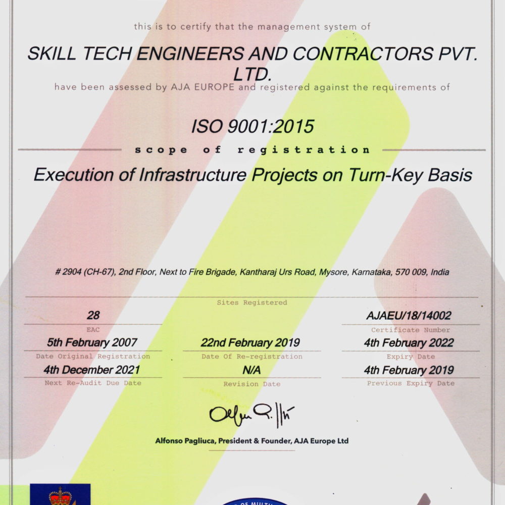 03.04 SECPL ISO Certificate 9001-2015 valid 2022-1
